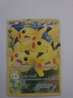 2016 Pokemon Xy Generations Radiant Collection Rc29 Full Art Pikachu Damaged - Image 1