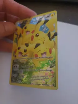 2016 Pokemon Xy Generations Radiant Collection Rc29 Full Art Pikachu Damaged - Image 4