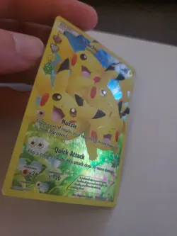 2016 Pokemon Xy Generations Radiant Collection Rc29 Full Art Pikachu Damaged - Image 5