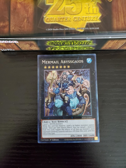 Yugioh - Mermail Abyssgaios (PCR) - Prismatic Collector's Rare - RA04-EN065 - Image 1