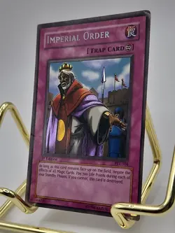 Yugioh Imperial Order PSV-104 Secret Rare 1st Edition Light Play - Image 4