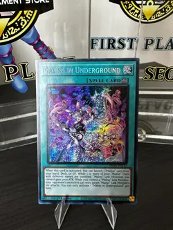 Yu-Gi-Oh! Maliss in Underground MP25-EN127 Prismatic Secret Rare - Image 1