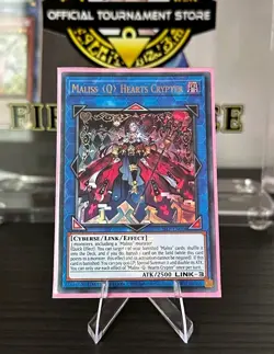 Yu-Gi-Oh! Maliss Q Hearts Crypter 25LP-EN016 Emblazoned Ultra Rare - Image 1