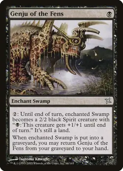 (3x) GENJU OF THE FENS - Betrayers of Kamigawa - MTG Magic the Gathering Card - Image 1