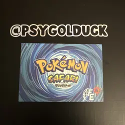 Pokemon Safari Pokemon Card TCG Peru Set Pidgey - Image 2