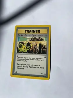 Pokemon TCG Broken Ground Gym Neo Destiny Card 92/105 Unlimited Rare - Image 1