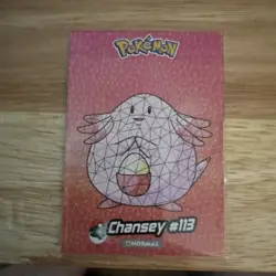Pokemon Chansey #113 Collectible Card - Image 1