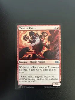 Tattered Ratter - Mtg: Wilds of Eldraine Regular Uncommon 152 - Image 1