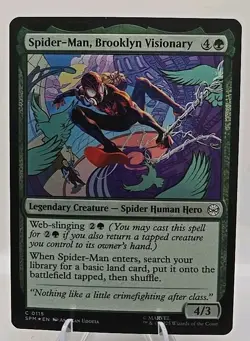 Spider-Man, Brooklyn Visionary MTG Marvel's Spider-Man Foil - Image 1