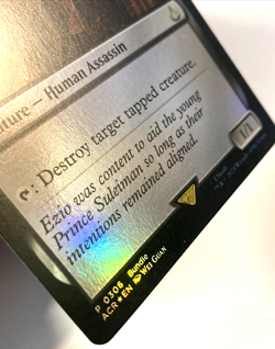 MTG Royal Assassin (FOIL) Assassin's Creed Promo 306 NM - Image 2