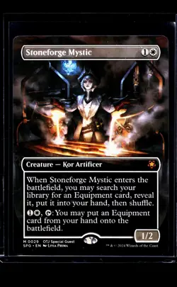 2024 MTG Magic The Gathering SPG Special Guests Borderless #29 Stoneforge Mystic - Image 1