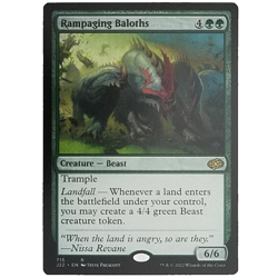 x1 Rampaging Baloths J22 MTG M/NM Green Rare Creature Beast Jumpstart 2022 TCG - Image 1