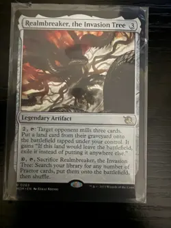 MOM REALMBREAKER THE INVASION TREE Rare Magic March of the Machine MTG NM - Image 1