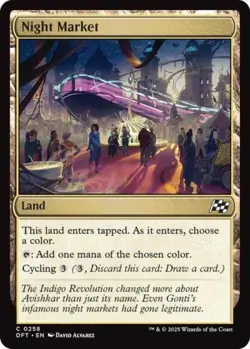 Night Market - Near Mint MTG Aetherdrift - Image 1