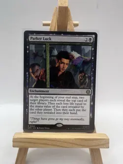 Parker Luck Rare Non Foil MTG Marvel's Spider-Man - SPM 0060 Magic The Gathering - Image 1