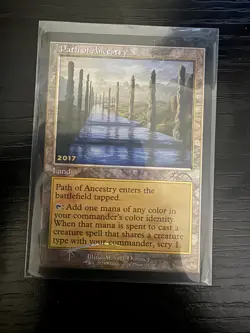 MTG Sentiero Ancestrale / Path of Ancestry - Promo FOIL 30th Anniversary Celeb - Image 1
