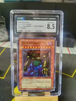 CGC 8.5 Gate Guardian - YuGiOh! RP01-EN023 Ultra Rare - Image 1