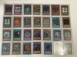 HUGE 55 Card YuGiOh Vintage 1st edition, Limited , Unlimited LOT LP-NM - Image 2