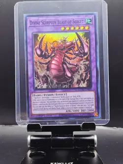 Yugioh - Divine Scorpion Beast of Serket MZTM-EN005 - Super Rare - NM/M - Image 3