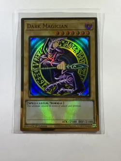 Dark Magician 1st Ed. YuGiOh Gold Series: Maximum Gold #MAGO-EN002 NM - Image 1