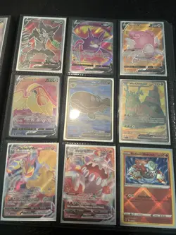 Large Pokemon Card Collection Holos, Full Art, EX V Vmax over 100 cards new Sets - Image 2