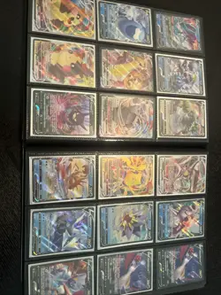Large Pokemon Card Collection Holos, Full Art, EX V Vmax over 100 cards new Sets - Image 4