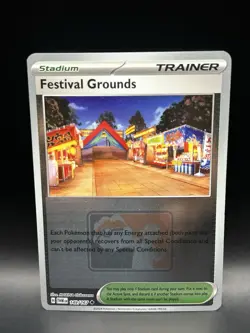 League Stamped Festival Grounds 149/167 - Pokemon Twilight Masquerade Card - NM - Image 1