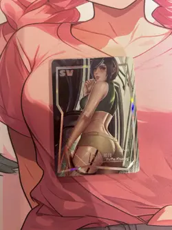 WAIFU Lucky Goddess 2 II Yuffie Kisaragi SV Rare card. Sexy Anime Girl - Image 1