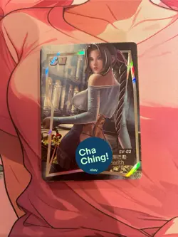 WAIFU Lucky Goddess 2 II Aerith SV Rare card. Sexy Anime Girl - Image 1