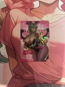 WAIFU Lucky Goddess 2 II Morrigan BP Rare Hit card. Sexy Anime Girl - Image 1