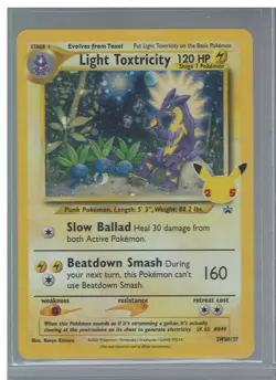SWSH: Sword & Shield Promo Cards #SWSH137 Light Toxtricity - Image 1
