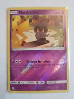 Pokemon TCG Marshadow 103/236 Cosmic Eclipse Reverse Holo and Non-Holo NM Card - Image 3