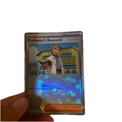 Pokemon Card Professors Research 122/131 Poke Ball Prismatic Evolutions LP - Image 1