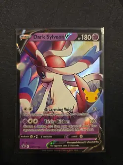 Dark Sylveon V SWSH134 SWSH: Sword & Shield Promo Cards Holo - Image 2