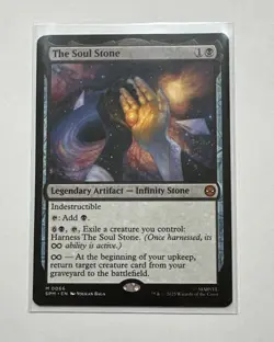 The Soul Stone M 0066 Marvel Spider-Man Magic The Gathering Regular Card 2025 - Image 1