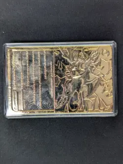Pokemon Charizard 23K Gold Plated Trading Card - Blue Box Edition - Limited Ed - Image 3