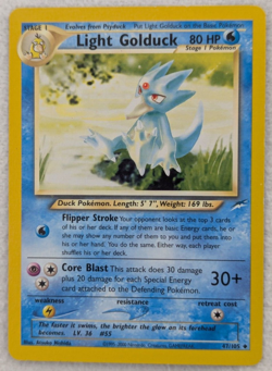 2000 Light Golduck #47 Neo Destiny Regular Pokemon Card Uncommon - Image 1