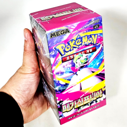 BOX+PACKS ENHANCED Evolutions Mega Symphonia Pokemon Cards Booster Sealed KOREAN - Image 1