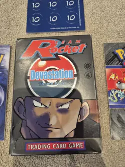 Pokemon Cards - Devastation Theme Deck - Empty Complete - Team Rocket - Image 1