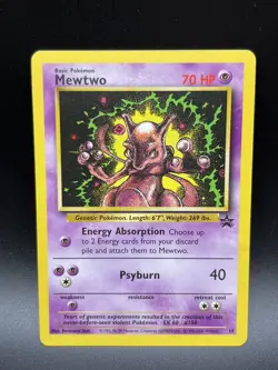 Pokemon Card - MEWTWO - Black Star Promos - #14 Promo - 1995, 96, 98 - Image 1
