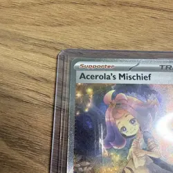 Acerola's Mischief Mega Evolution Pokemon Card special Illustration Rare - NM - Image 5