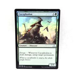 Cacophodon FOIL Rivals of Ixalan RIX 123/196 MP Moderate Play Card Single - Image 1