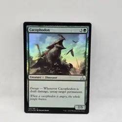 Cacophodon FOIL Rivals of Ixalan RIX 123/196 MP Moderate Play Card Single - Image 2