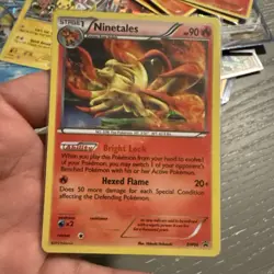 Pokemon Card Ninetales BW66 Black Star Promo Holo Near Mint - Image 1