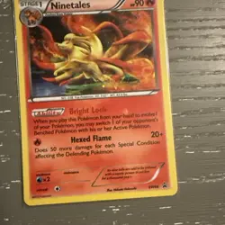 Pokemon Card Ninetales BW66 Black Star Promo Holo Near Mint - Image 3