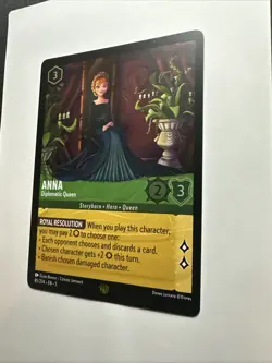 Anna - Diplomatic Queen 85/204 Shimmering Skies Cold Foil Disney Lorcana Card NM - Image 5
