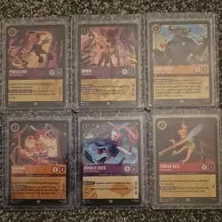 Disney Lorcana Legendary Non Foil Joblot X6 Cards - Regin of Jafar. - Image 1