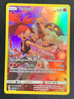 Torkoal 237/236 Cosmic Eclipse Secret Rare Pokemon TCG Card NM - Image 1