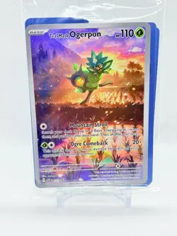 Ogerpon 123 Sv: Scarlet & Violet Promo Cards Sealed Black Star Pokemon Teal Mask - Image 4