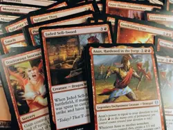 Mono Red Deck ~ Anax, Hardened In The Forge ~ 60 Cards ~ Magic: The Gathering - Image 2